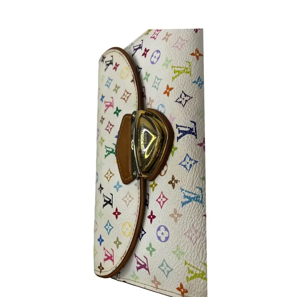 Louis Vuitton Murakami Multicolore Porte Tresor Wallet White M92659 Y2K